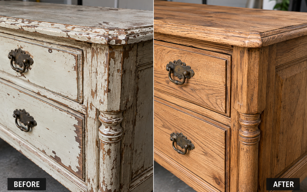 CAN LASER CLEANING REMOVE PAINT FROM WOODEN FURNITURE?