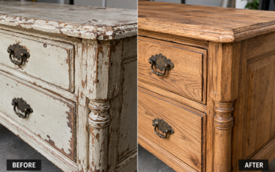 CAN LASER CLEANING REMOVE PAINT FROM WOODEN FURNITURE?