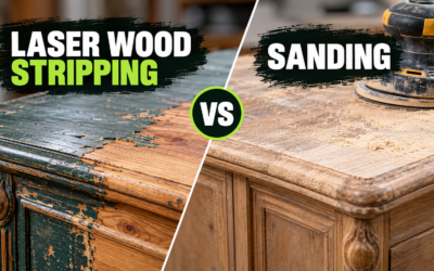 LASER WOOD STRIPPING VS SANDING: WHICH METHOD IS BETTER?